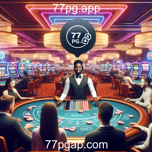 Experimente a Emoção do Cassino Ao Vivo no 77pg.app